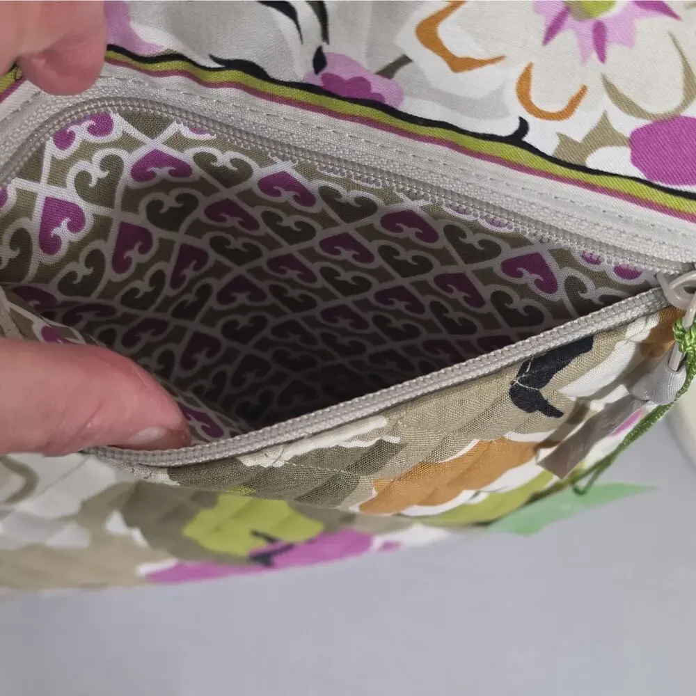 Vera Bradley Portobello Road Laptop Travel Tote Bag NWT Floral $88 MSRP